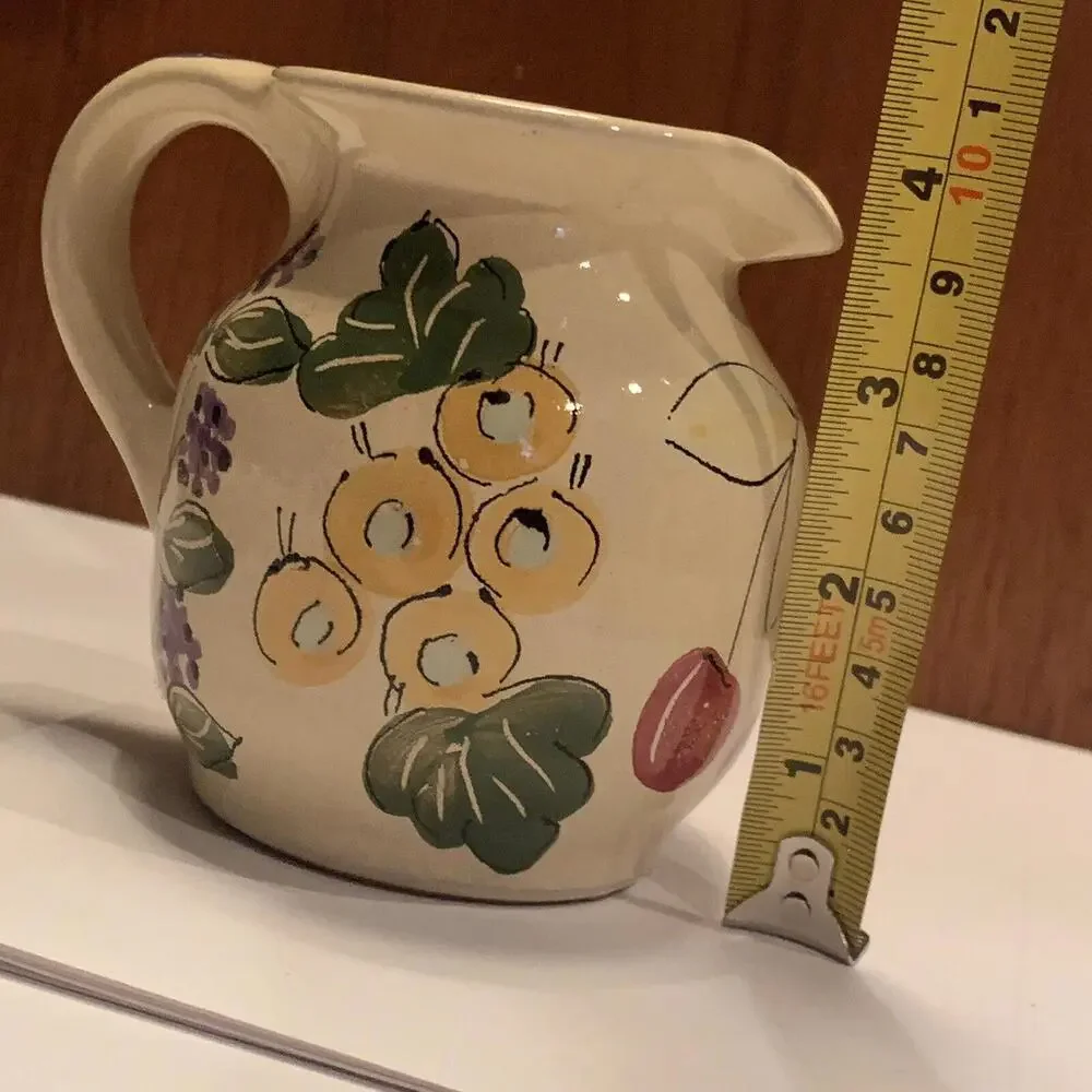 🌼Hand Painted Hand Crafted Hungary - Mesa International Ceramic Creamer